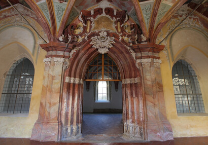 Gotický portál do kapitulní síně, foto Petr Šebek